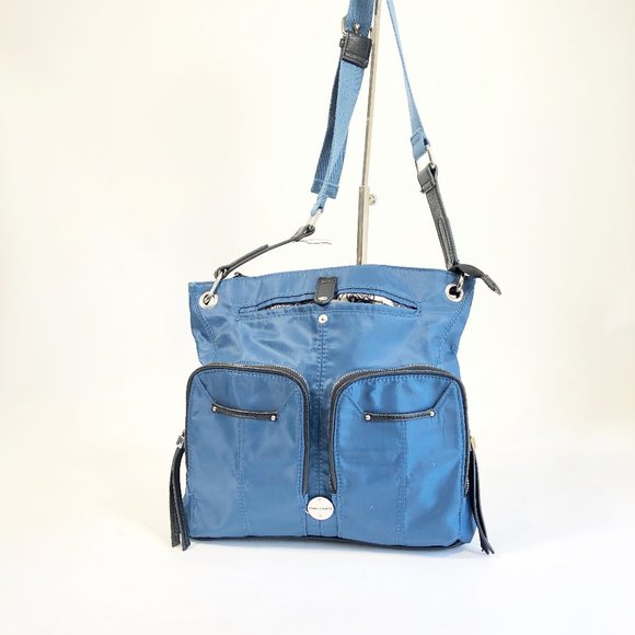 Franco Sarto Handbags - Franco Sarto Blue Messenger Shoulder Crossbody Bag
